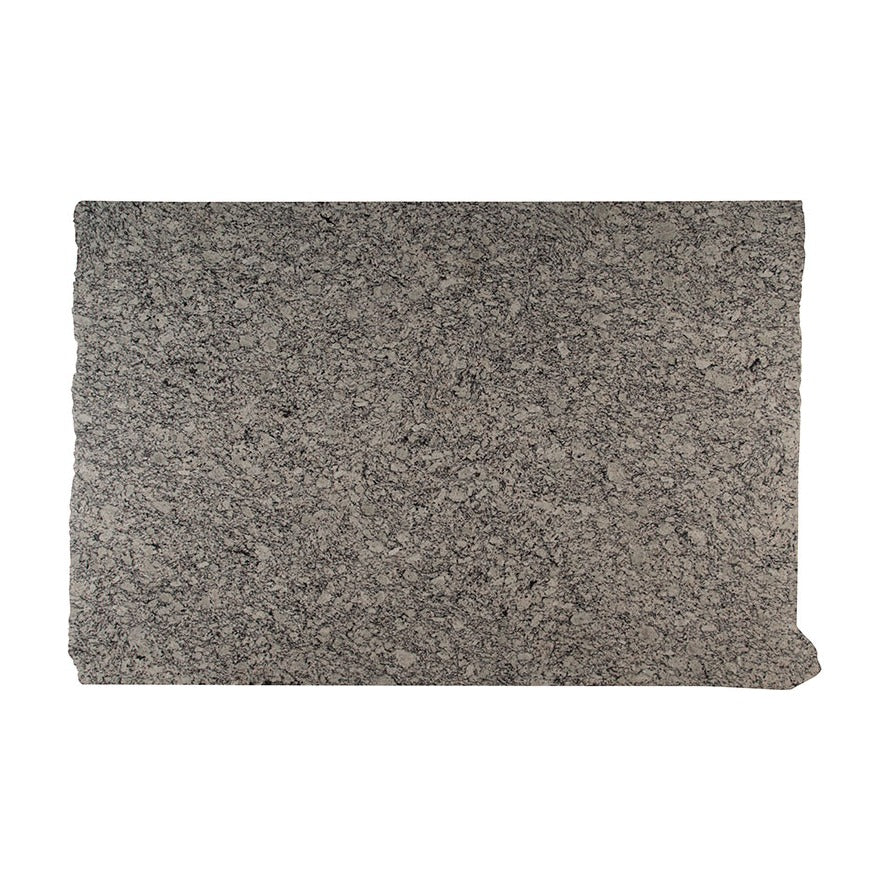 Bianco Frost granite slab, full slab view