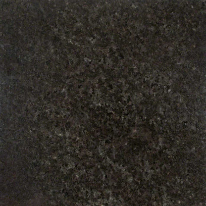 Black Pearl granite slab, detail of the grain