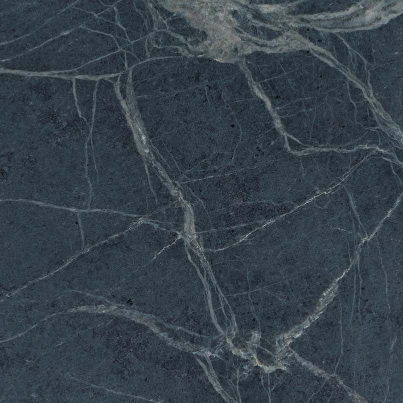 Black Soapstone soapstone slab, close up of the stone surface