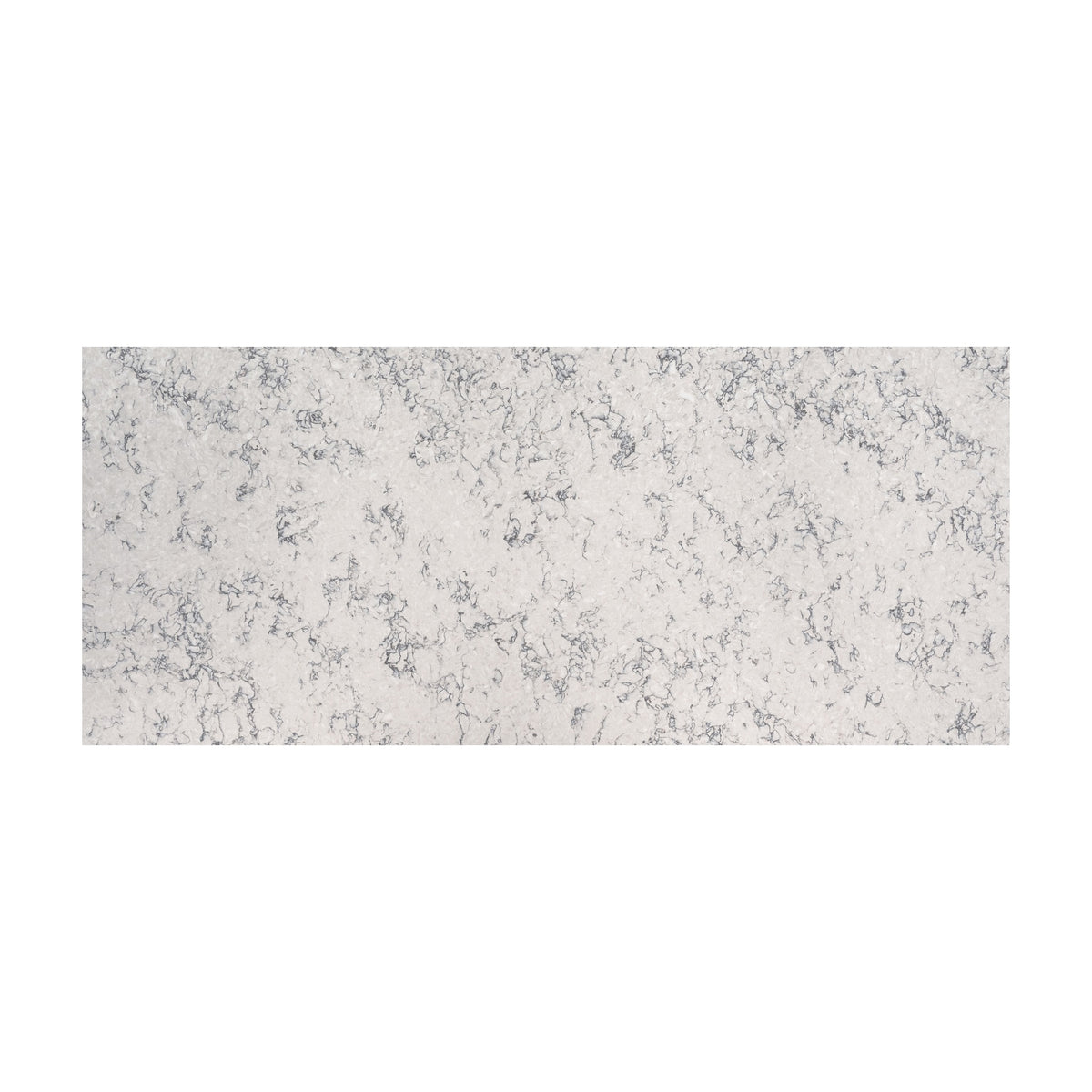 Blanca Arabescato LumaLuxe quartz slab, full slab view