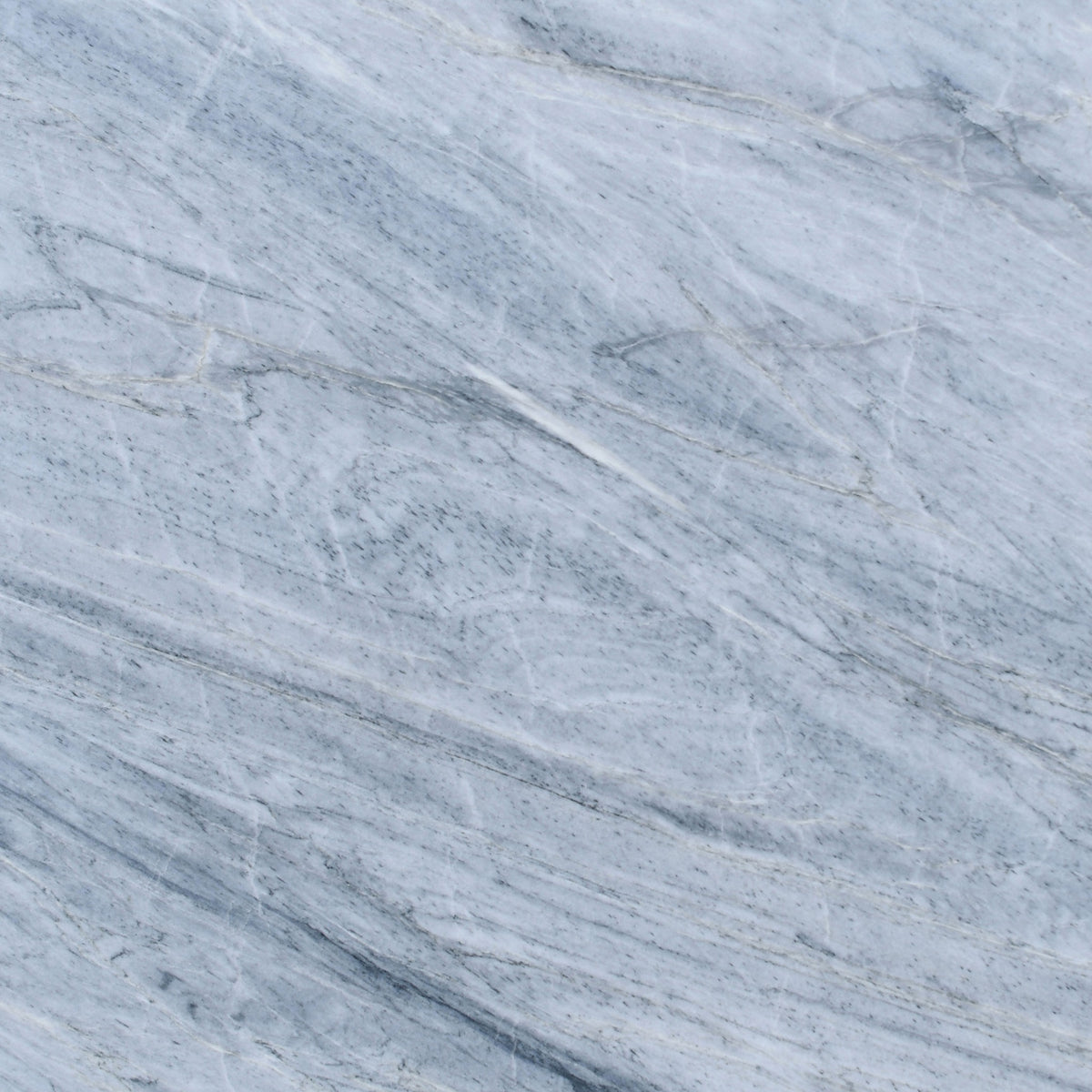 Blue Fusion quartzite slab, close up of the stone surface