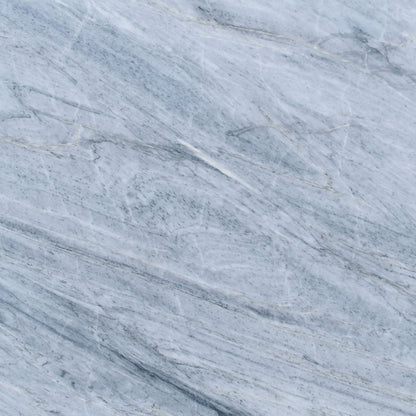 Blue Fusion quartzite slab, close up of the stone surface