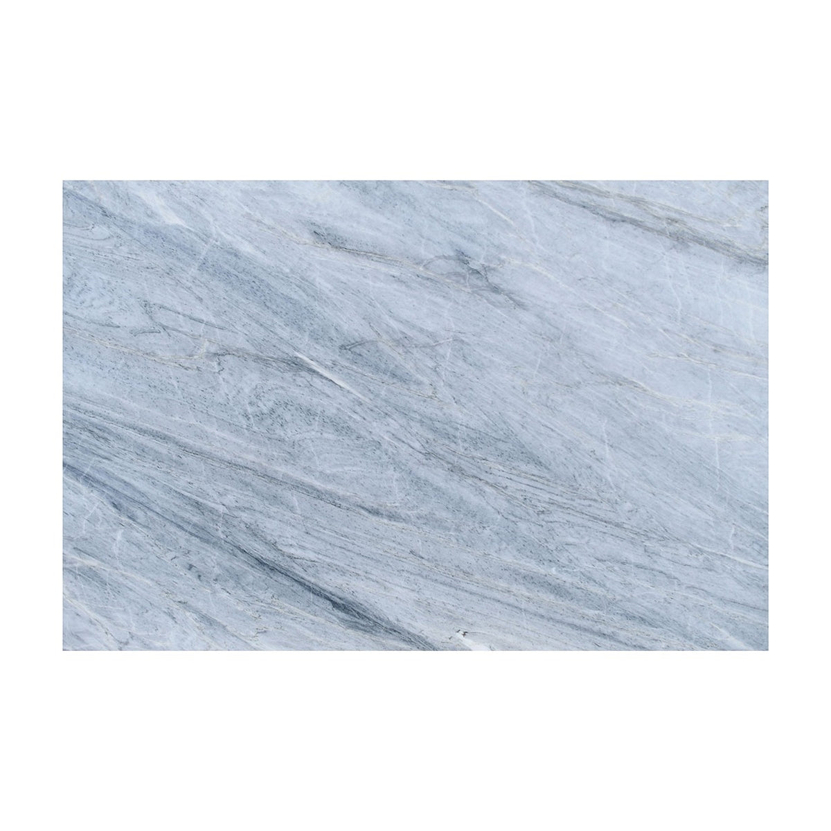 Blue Fusion quartzite slab, full slab view
