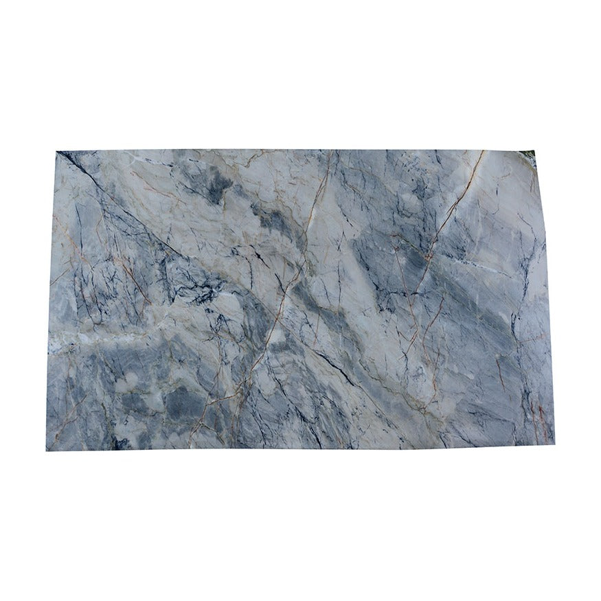 Blue Lava quartzite slab, full slab view