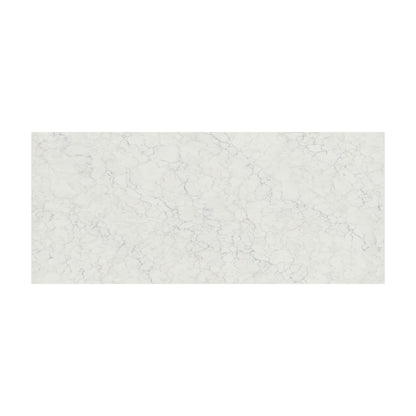 Calacatta Azulean quartz slab, full slab view