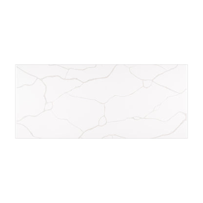 Calacatta Classique quartz slab, full slab view