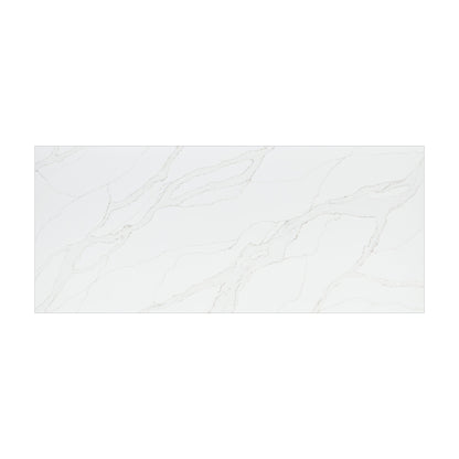 Calacatta Izaro quartz slab, full slab view