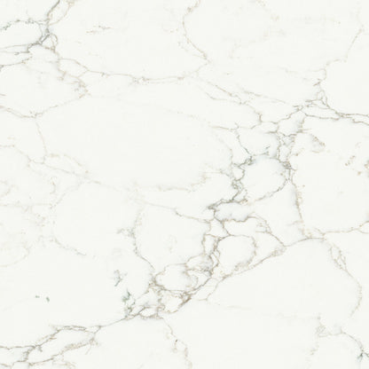 Calacatta Jadira quartz slab, close up of the surface