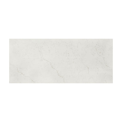 Calacatta Lavasa quartz slab, full slab view