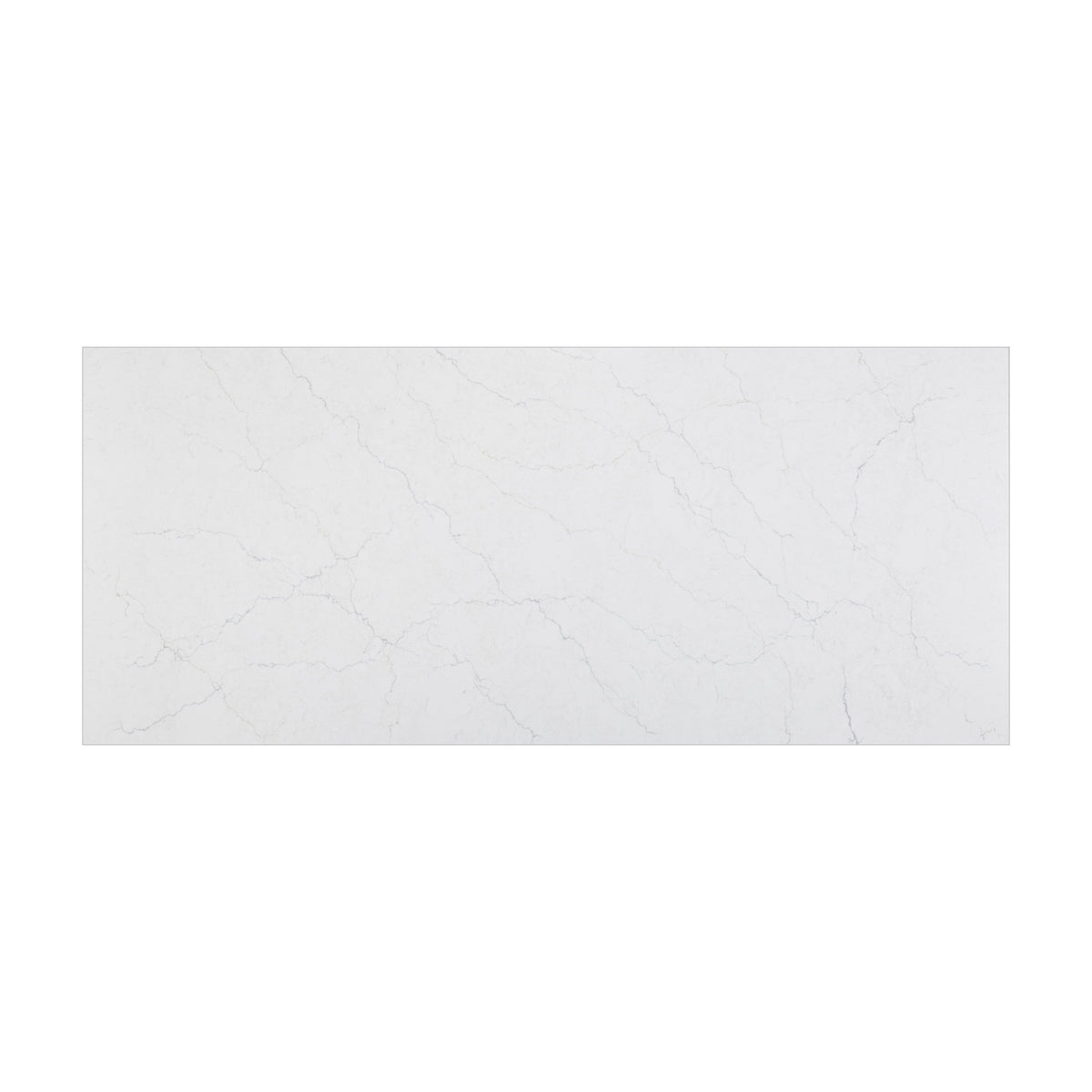 Calacatta Miraggio Duo Honed LumaLuxe Ultra quartz slab, full slab view