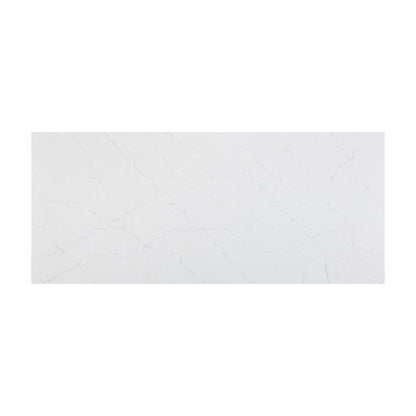 Calacatta Miraggio Duo LumaLuxe Ultra quartz slab, full slab view