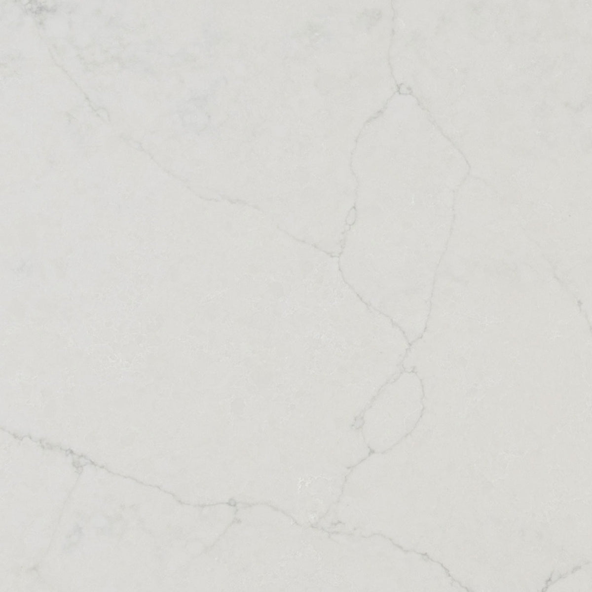 Calacatta Monaco quartz slab, close up of the surface