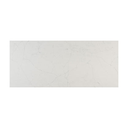 Calacatta Monaco quartz slab, full slab view