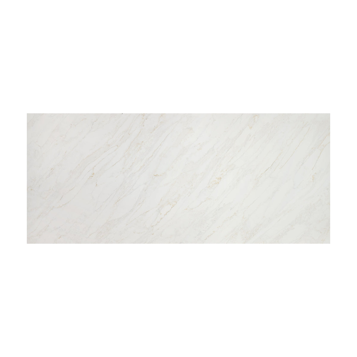 Calacatta Premata quartz slab, full slab view
