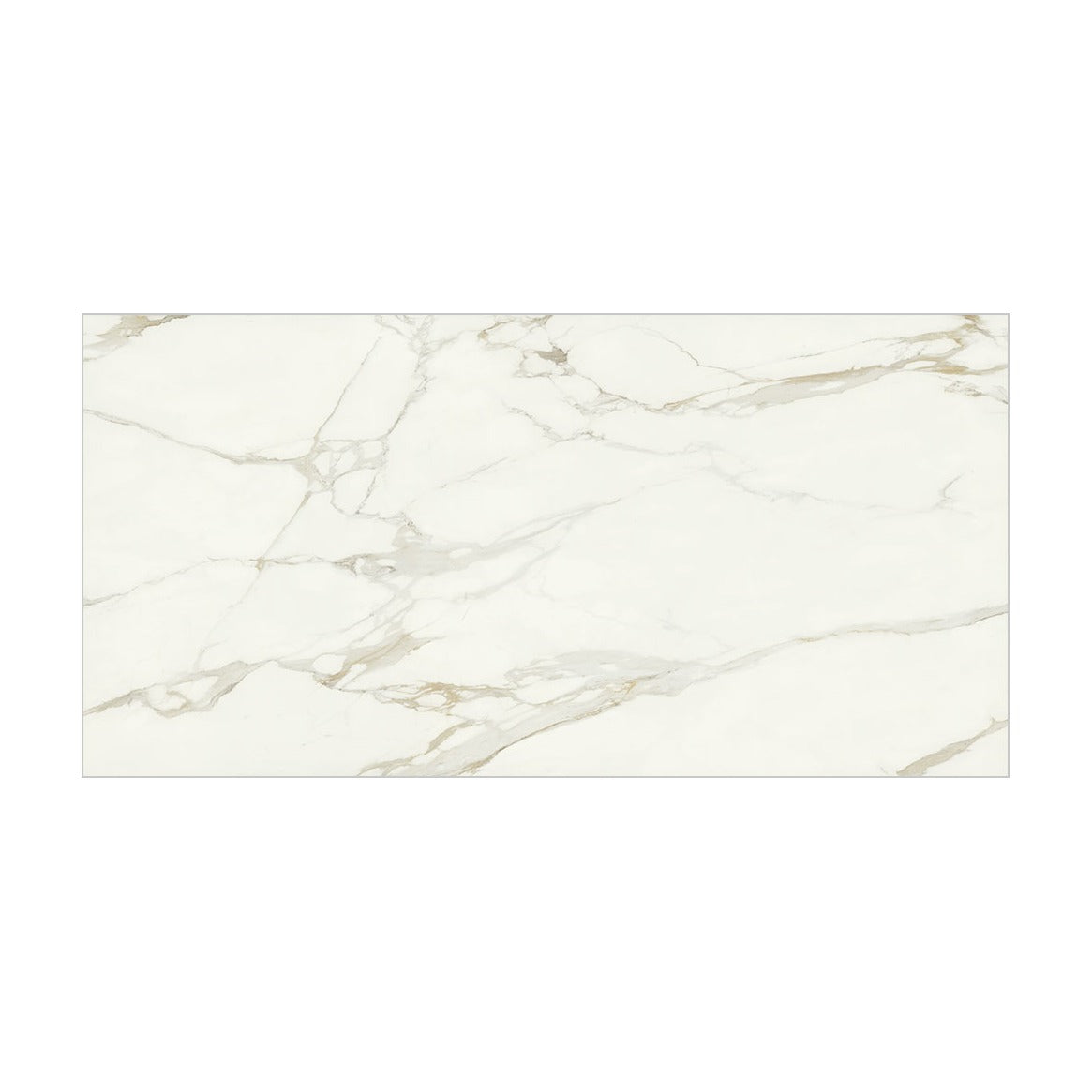 Calacatta Prici porcelain slab, full slab view