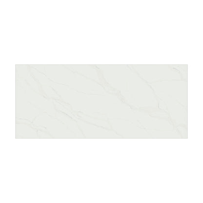 Calacatta Safyra quartz slab, full slab view