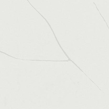 Calacatta Ultra quartz slab, close up of the surface