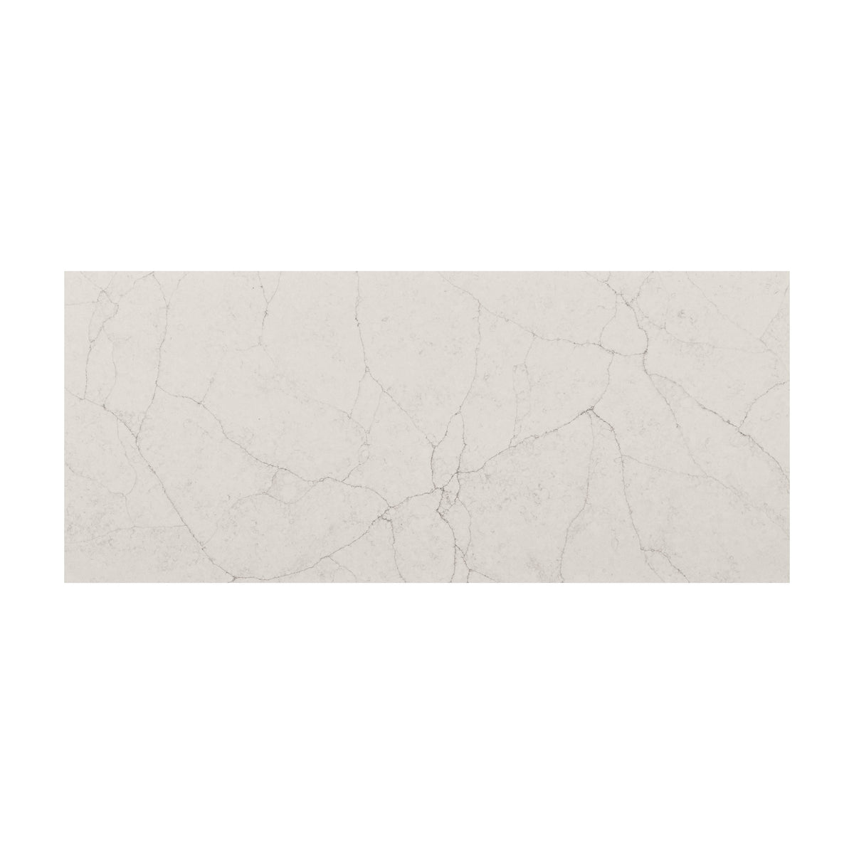 Calacatta Valentin quartz slab, full slab view