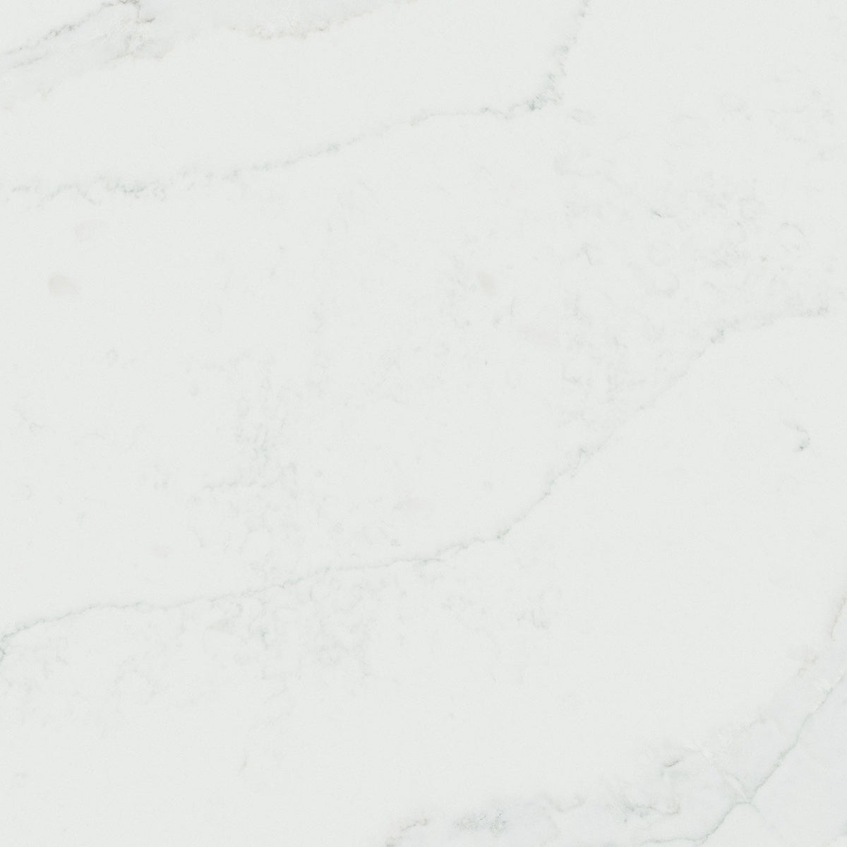 Calacatta Vernello quartz slab, close up of the surface