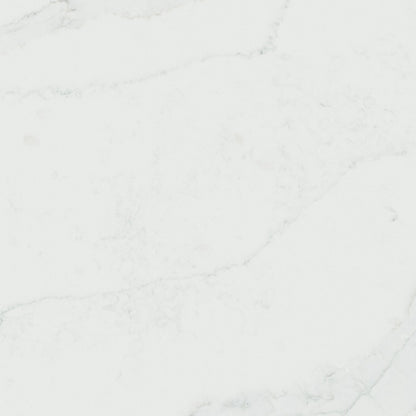 Calacatta Vernello quartz slab, close up of the surface