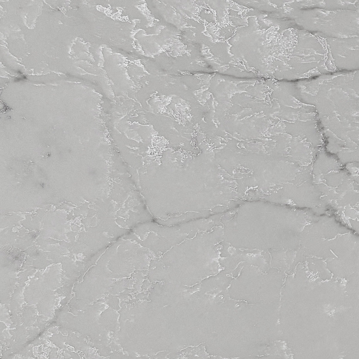Calacatta Versailles quartz slab, close up of the surface