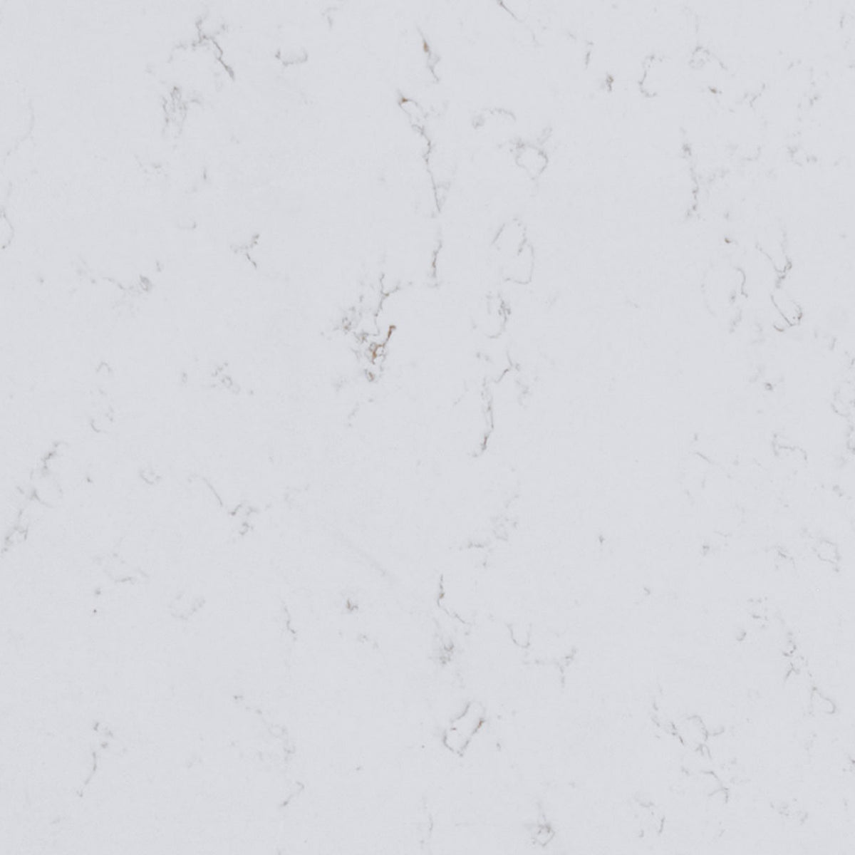 Carrara Breve quartz slab, close up of the surface