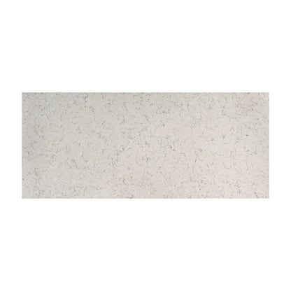 Carrara Mist quartz slab, full slab view