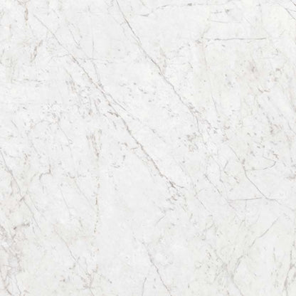 Carrara porcelain slab, close up of the surface