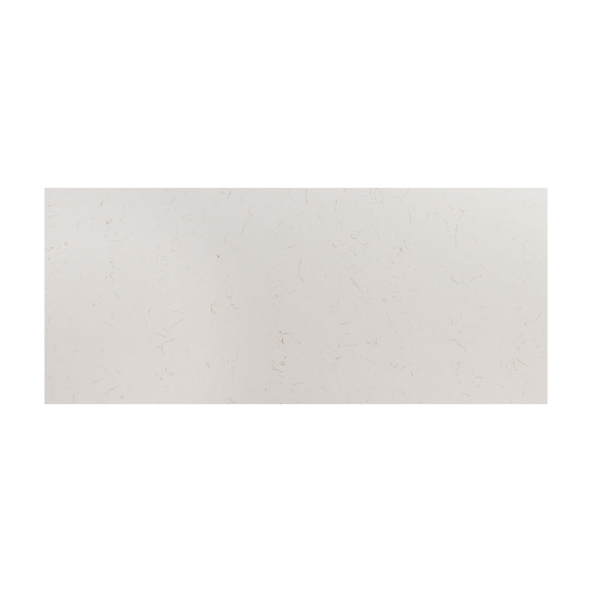 Carrara Trigato quartz slab, full slab view