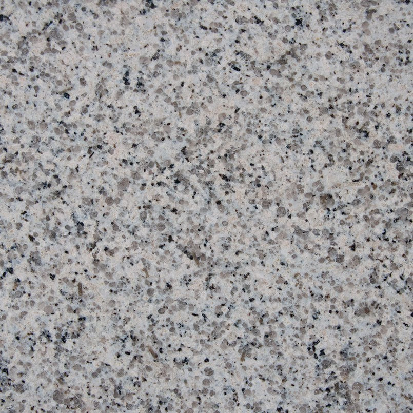 Ceara White granite slab, close up of the surface