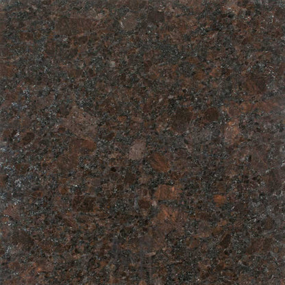 Coffee Brown granite slab, detail of the grain