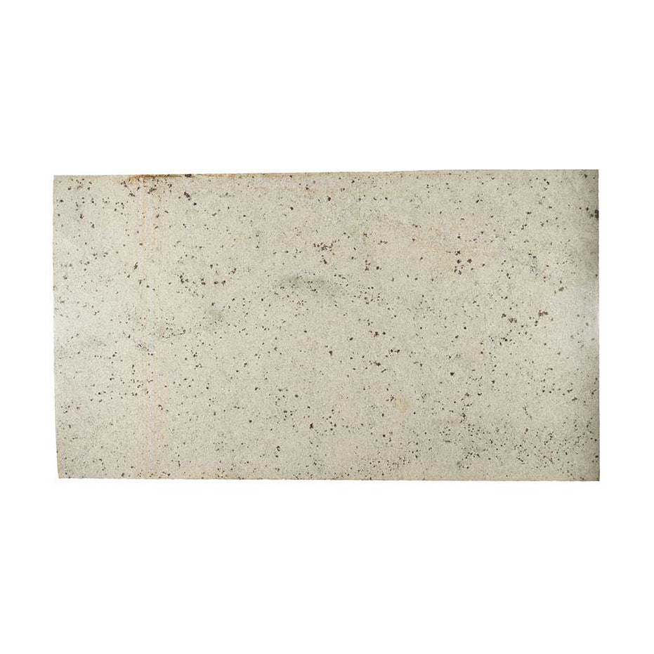 Colonial White granite slab, full slab view