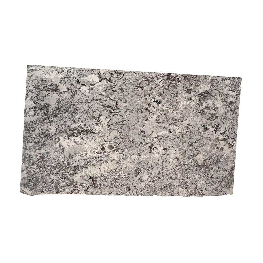 Delicatus White granite slab, full slab view