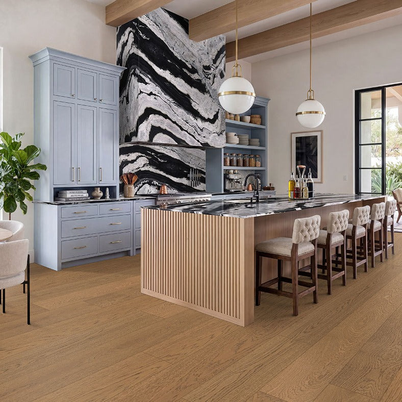 Eclipse granite countertop installed in a kitchen