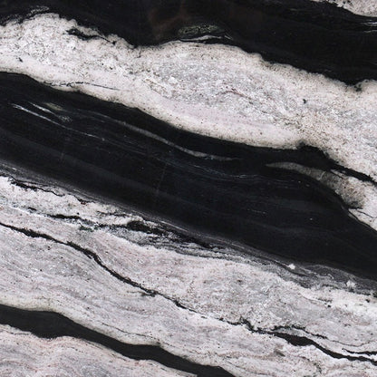 Eclipse granite slab, close up of the surface