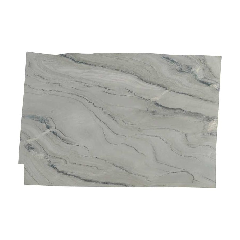Fantasy Macaubas quartzite slab, full slab view