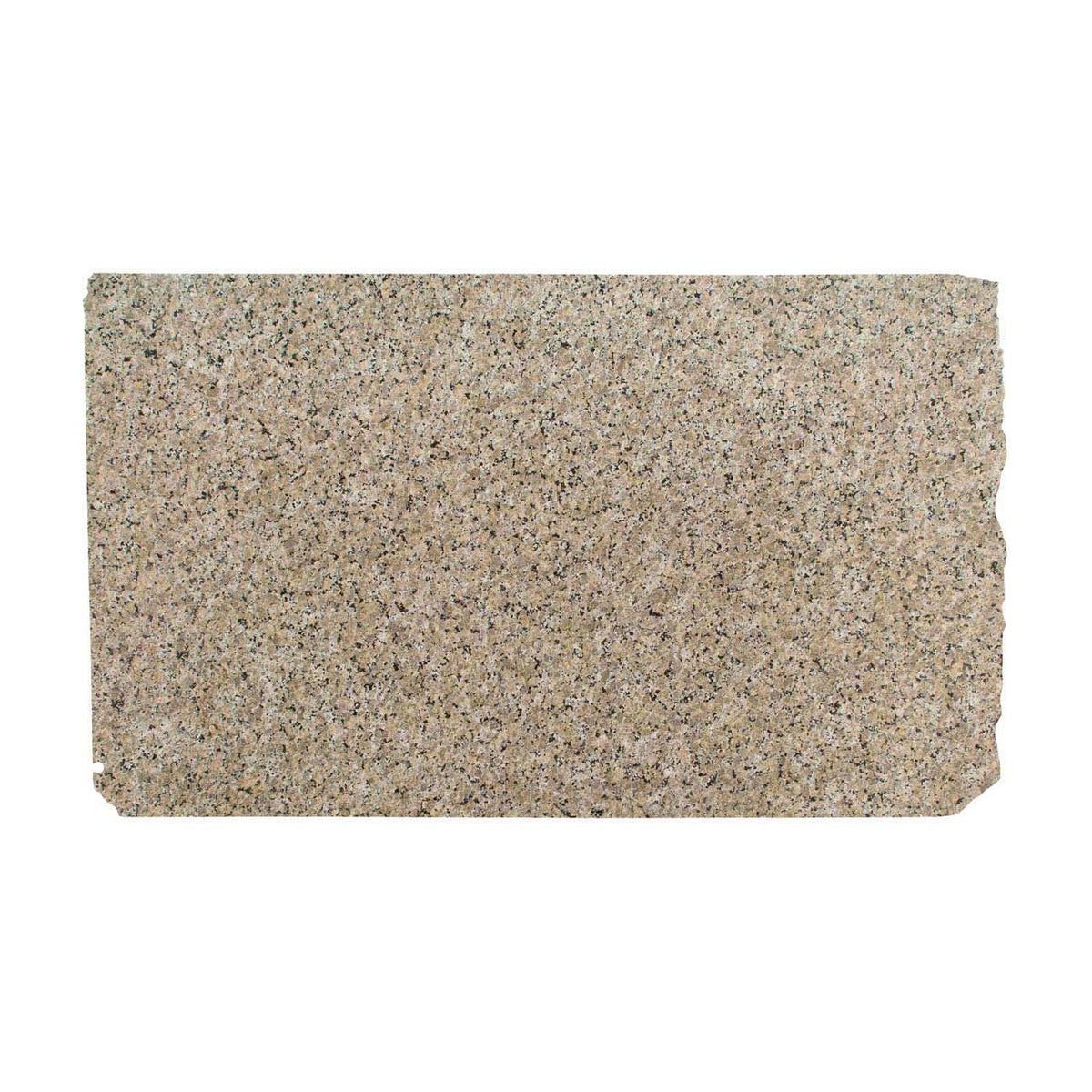 Ferro Gold granite slab, full slab view