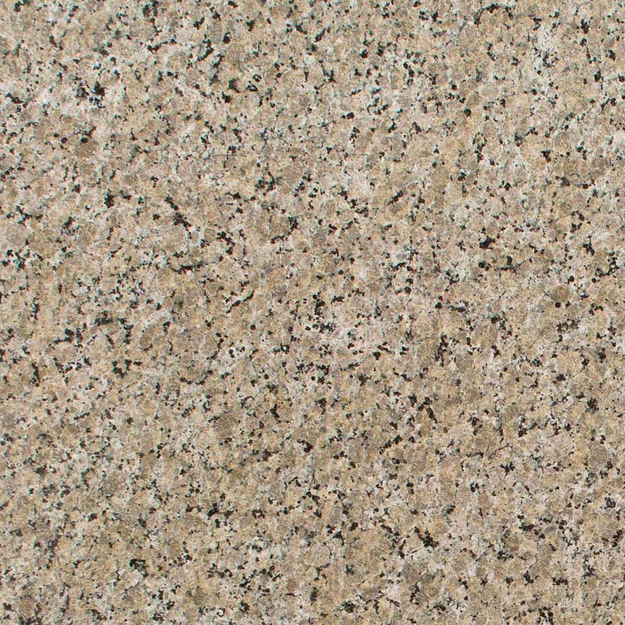 Ferro Gold granite slab, wider view of the stone pattern