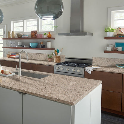 Giallo Ornamental granite countertop installed in a kitchen