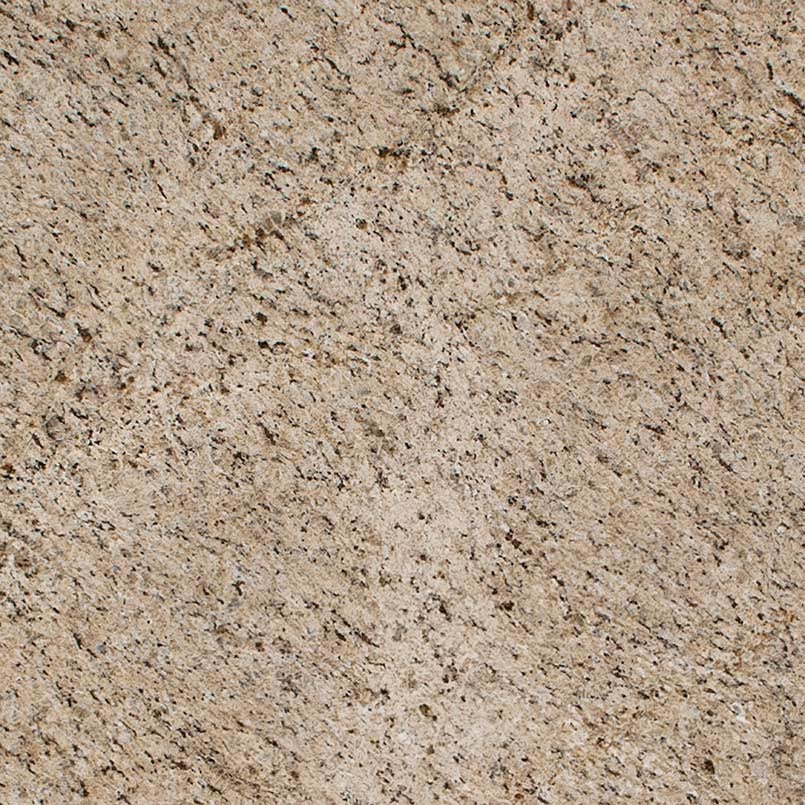 Giallo Ornamental granite slab, close up of the surface