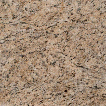 Giallo Ornamental granite slab, detail of the grain