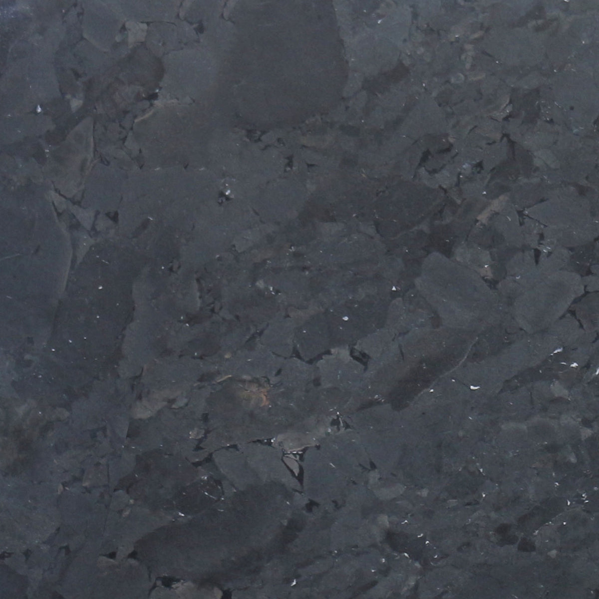 Infinity Black quartzite slab, close up of the stone surface