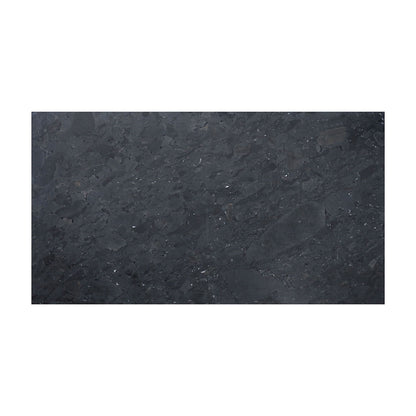 Infinity Black quartzite slab, full slab view