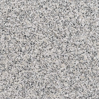 Luna Pearl granite slab, wider view of the stone pattern