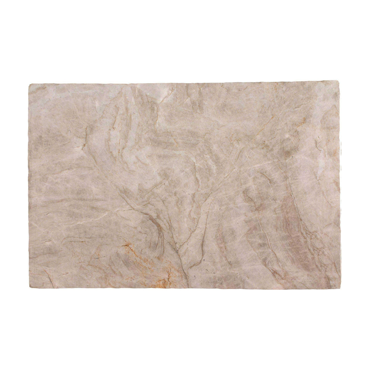 Madreperola quartzite slab, full slab view