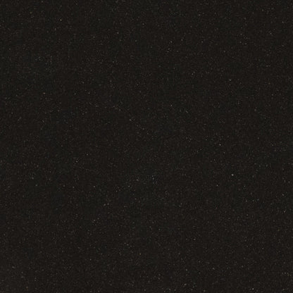 Midnight Majesty quartz slab, close up of the surface