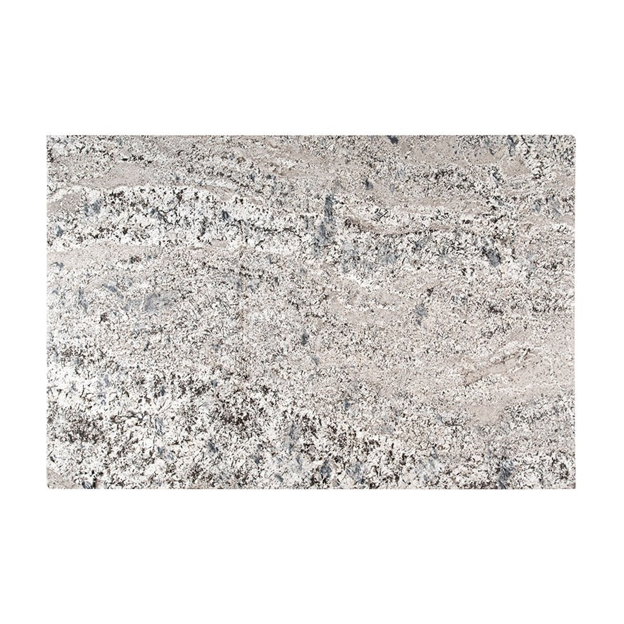 Mirage White granite slab, full slab view