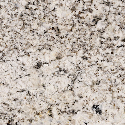 Oyster White granite slab, wider view of the stone pattern