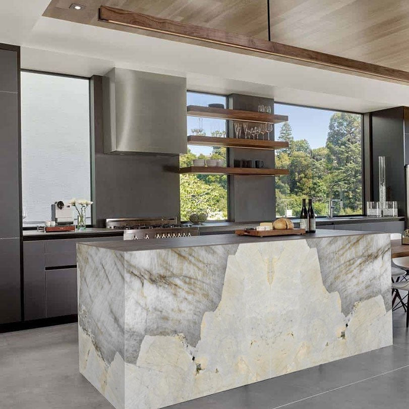 Patagonia granite countertop installed in a kitchen