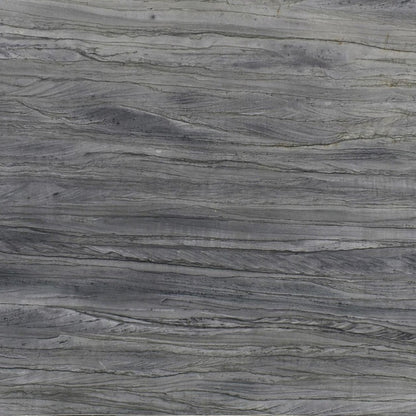 Platinum Gray quartzite slab, close up of the stone surface